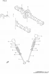 Valve,exhaust (12912-46E00-000)