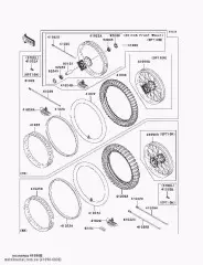 Рульове колесо,RR,2.15X19,ALUM NI KX450 (410900030)