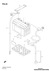 Wire,starter motor l (33810-48H00-000)