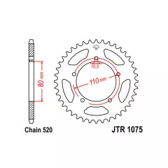 Зірка задня JT Sprockets JTR1075.39