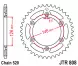 Зірка задня JT Sprockets JTR808.52