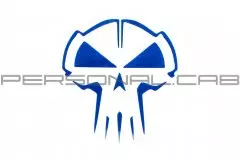Наклейка SKULL (9х9)