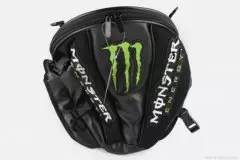 Рюкзак-сумка MONSTER ENERGY (mod-B-4, на хвост мотоцикла), (Китай), Чорний