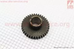 Шестерня роздавальної коробки ведена Z=37/28 Foton 244, Jinma 244, 264 (Китай)