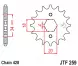Зірка передня JT Sprockets JTF259.16