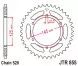 Зірка задня JT Sprockets JTR855.45