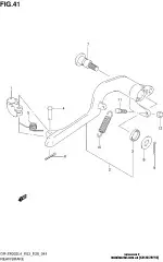 Arm, brake pedal dr- (43120-29F10-000)