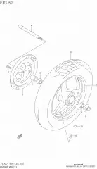 Axle,front (54711-22D00-000)