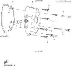 Болт (BD3-G7553-10-00)