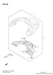 Box assy,seat tail v (45500-48G50-CWH)