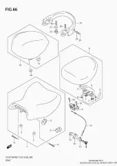 Box, seat tail gsx13 (45550-15H01-YAY)