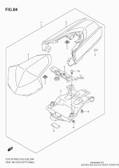 Box,seat tail gsx-r1 (45552-47H00-YUA)