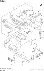 Bracket rr comb. sv6 (35726-19F00-000)