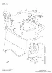 Bracket sv650/k3-k6 (17920-17G00-000)