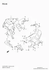 Bracket,cowl gsx650f (94580-17H01-000)