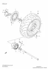Bracket,rr caliper v (69721-48G00-000)
