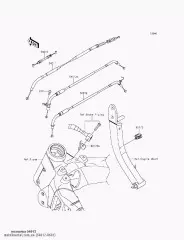 Трос-дросельної заслонки,CLOSING ZR1000F (540120601)