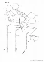 Cable, clutch gsx600 (58200-19C00-000)