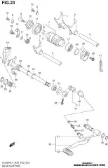 Cam, gear shift sv65 (25310-19F00-000)