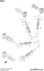 Camshaft dl1000 (12702-06G00-000)