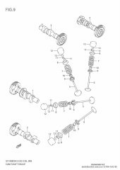 Camshaft sv1000/k6- (12704-16G10-000)