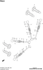 Camshaft,intake sfv6 (12730-44H00-000)