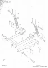 Cap,rr shock boss (61223-04420-000)