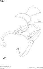 Carrier,sport dl650a (46311-11J00-YKV)