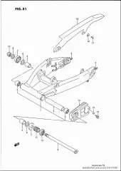 Case comp,chain (61310-17E00-000)