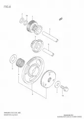 Clutch set, starter (12600-10820-000)