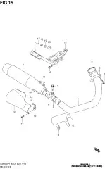 Connector,muffler (14771-46E00-000)