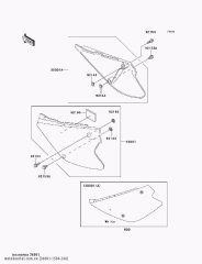 Кришка-бокова,LH,S.WHITE KX85-A3 (360011584266)