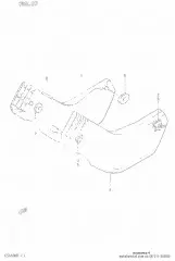 Cover,frame l (47211-34300-000)