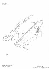 Cover,seat tail dl65 (45501-27G00-YKY)