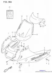 Cowling assy w-model (94403-26E10-Y3H)