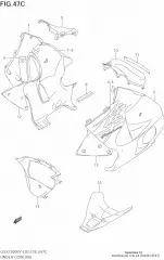 Cowling gsx1300r (94498-24F01-000)