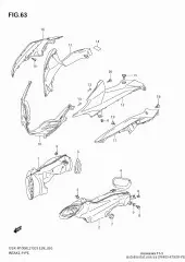 Cowling side gsx-r10 (94483-47H00-YUA)