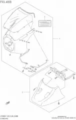 Cowling vz800/y (94490-48840-YC2)