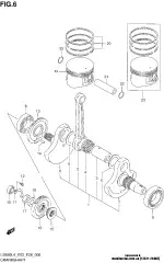 Crankshaft rh (12221-24B02-000)
