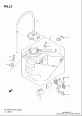 Cushion,tank rm-z250 (44542-10H00-000)