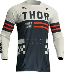 Джерсі підліткове THOR Pulse Combat, Білий/Синій, XS