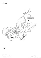 Emblem,frame cover l (68131-43G00-DCP)