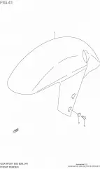 Fender gsx-r750/y gs (53110-35F00-019)