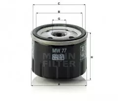 Фільтр масляний MANN MW 77