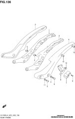 Frame,rear l  vl1500 (42660-06J00-000)