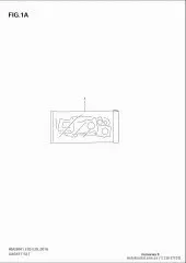 Gasket rm250/k3- (11238-37F20-000)