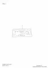 Gasket set vz800 (11402-41820-000)