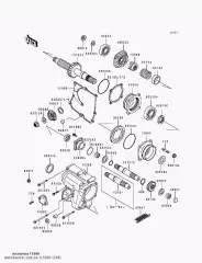 Прокладка,шестерня корпус KLF400-B1 (110601204)
