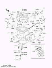 Прокладка,регулятор кришка KX500-E3 (110091960)