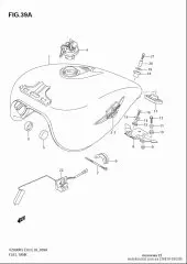 Gauge assy fuel leve (34810-39G00-000)